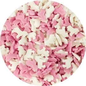 Dortisimo Cukroví jednorožci růžovo-bílí (50 g)