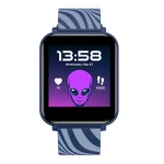 CANYON Joyce KW-43 modrá / Chytré hodinky / 1.54" IPS / snímač tepu / BT 4.0 / IP67 / Canyon Life / Android a iOS (CNE-KW43BL)