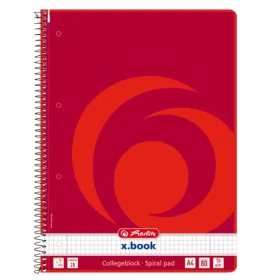 Herlitz Poznámkový blok A4 / čtverečkovaný / 80 listů (306456)