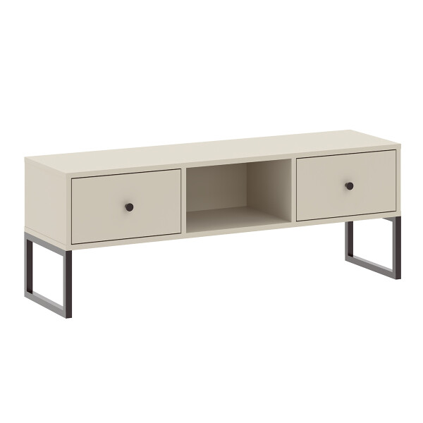 FRONTI RTV stolek LINEA 2S kašmírový