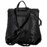 Trendy dámský koženkový kabelko-batoh Coveri Lethea, černý
