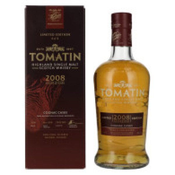 Tomatin COGNAC CASKS Limited Edition 2008 12yo 0,7L