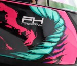 Helma na moto Xrc Macudo pink - 2Xl / růžová