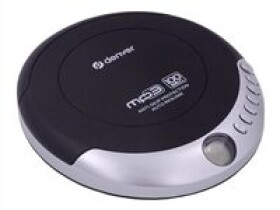 Denver DMP-391 černá / Přenosný CD přehrávač / MP3 / 2x AA (111181100100)