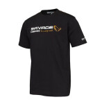 Savage Gear Tričko Signature Logo T-Shirt Black Ink S (73644)