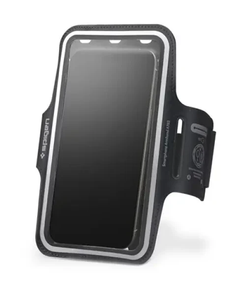 Spigen Dynamic Shield A703 Sportovní pouzdro na ruku pro smartphony až 6.9" černá (AMP07187)