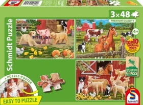 SCHMIDT Puzzle Zvířata na farmě