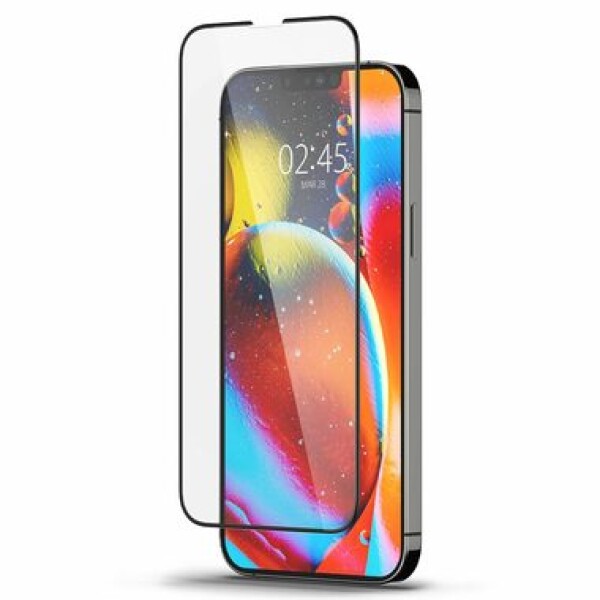 Spigen tR Slim HD ochranné sklo pro iPhone 13 Pro Max černá (AGL03383)