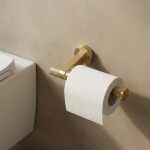 REA - Držák na toaletní papír 39105 ORI Brush Gold REA-98064
