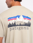 Tričko Patagonia M's Fitz Roy Foothills T-Shirt Weathered Stone
