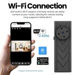 Špionážní WiFi kamera ukrytá v knoflíku - BT02