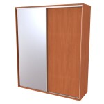 Nábytek Mikulík Skříň FLEXI 2 - 2x zrcadlo ROZMĚR: (š/v/h) 200 x 220 x 65 cm