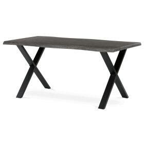 Jídelní stůl 160x90cm, mdf, šedý dub, HT-F4316 GREY