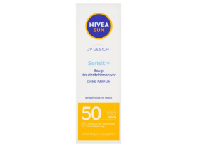 Nivea Sun Sensitive Pleťový krém na opalování OF 50 50 ml