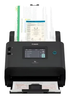 Canon imageFORMULA DR-S350NW černá / Skener / A4 / 600 x 600 DPI / CIS / Duplex / Wi-Fi / LAN (6897C003)