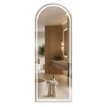 REA - Zrcadlo LED Orbit 60x170cm White HOM-03690