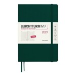 Denní plánovač Forest Green, tečkovaný Medium A5 2027, anglicky