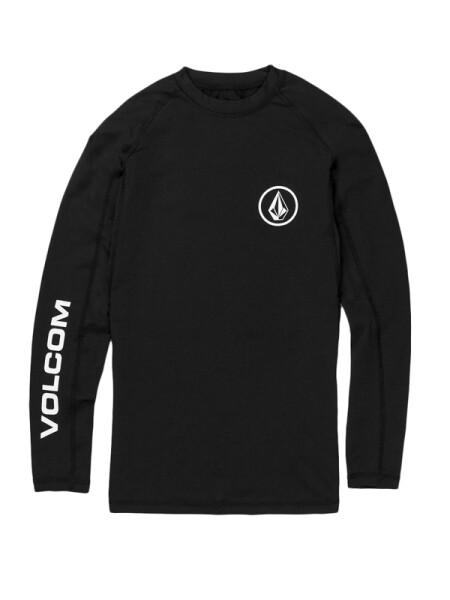 Volcom Lido Solid black lycra