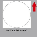 Niimbot štítky R 50x50mm 150ks Round pro B21, B21S, B1, B3S