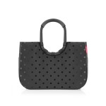 Nákupní taška Reisenthel Loopshopper L Frame Glossy dots black