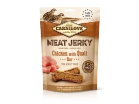 Carnilove Jerky kuřecí tyčinka s křepelkou 100 g (8595602552030)