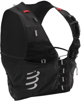 Compressport UltRun S Pack Evo 10l Black - Běžecký batoh Compressport UltRun S Pack Evo 10 Velikost textilu: M