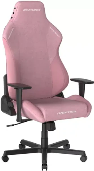 DXRacer DRIFTING Herní židle růžová látková / 122-132 cm / látka / 125 kg / 3D-Područky (1053464)