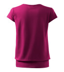 City tričko dámské fuchsia red M