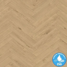Laminátová podlaha vodeodolná Dub Smoked Montanara 8mm AC5 Herringbone K850