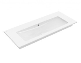 VILLEROY & BOCH - Venticello Umyvadlo nábytkové 80x50 cm, s přepadem, bez otvoru pro baterii, CeramicPlus, alpská bílá 41048JR1