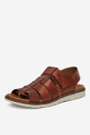 Sandály Rieker 24360-24 Přírodní kůže (useň) - Lícová