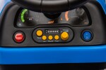 Mamido Dětský elektrický traktor BBH-030 s přívěsem modrý