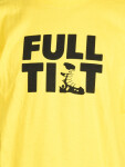 Full tilt Logo yellow pánské tričko krátkým rukávem