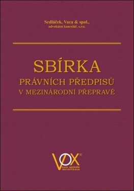 Sbírka právních předpisů mezinárodní přepravě