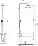 JIKA - Mio Sprchový set s termostatem, chrom H3237170045711