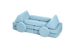 SHAPPY Dětská rozkládací pěnová pohovka SHAPPY PLAY mini Barva: Soft Beige