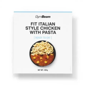 FIT Kuře s těstovinami na italský způsob Ready to eat - GymBeam (6 x 420 g) (74359-2-6x420g)