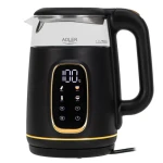 Adler AD 1305 černo-zlatá / Rychlovarná konvice / 2200 W / 1.7 L / sklo (AD 1305 BG)