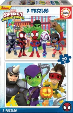 EDUCA Puzzle Spidey a jeho úžasní přátelé