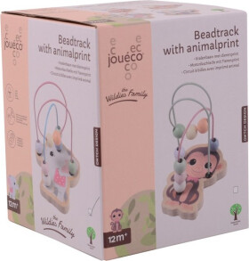 Dřevěný labyrint se zvířátky - Johntoy