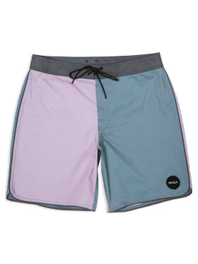 RVCA SOUTH EASTERN TRUNK blue slate pánské koupací kraťasy - 32