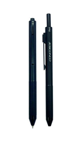 Kuličkové pero CONCORDE Chameleon 4v1 - černé tělo