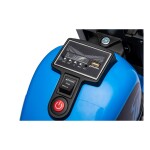 Mamido Dětská elektrická motorka Chopper Faster modrá