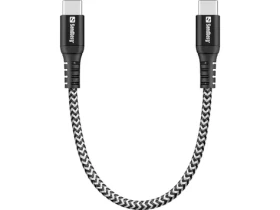 Sandberg Survivor USB-C Cable 0.2M 100W / nabíjecí kabel USB-C na USB-C