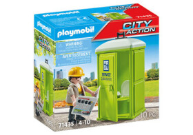 Playmobil® City Action 71435 Mobilní toaleta
