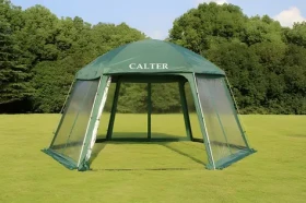 RULYT Zastřešení bazénu zelené / Zastřešení bazénu / do průměru 3,66 m / šestiúhelník / PVC stěny / UV 50+