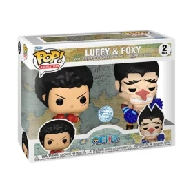 Funko POP! 2 Pack Animation: Monkey D.Luffy and Foxy (One Piece) Special Edition