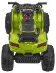 Mamido Dětská elektrická čtyřkolka ATV zelená