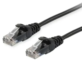 Equip černá / UTP patchkabel / cat. 6 / 0,25 m / 10 Gbit/s (625453)