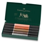 Popisovač Faber-Castell Pitt Artist Pen Dual Marker Portrait sada 5 ks